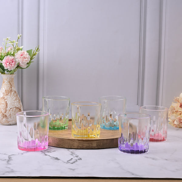 Rainbow Tequila Shot Glasses (Set of 6)