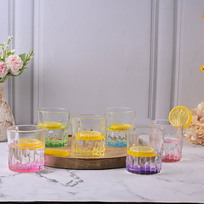 Rainbow Tequila Shot Glasses (Set of 6)