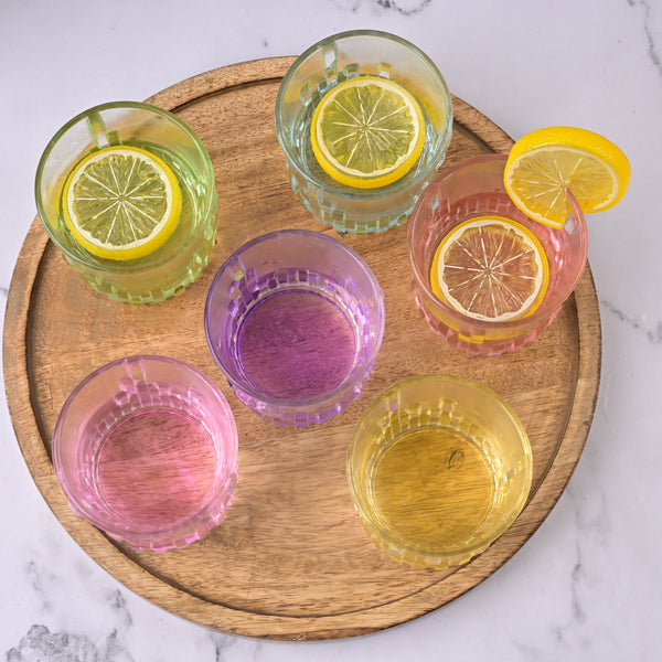Rainbow Tequila Shot Glasses (Set of 6)