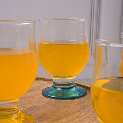Colourful Glass Goblet (Set of 6)
