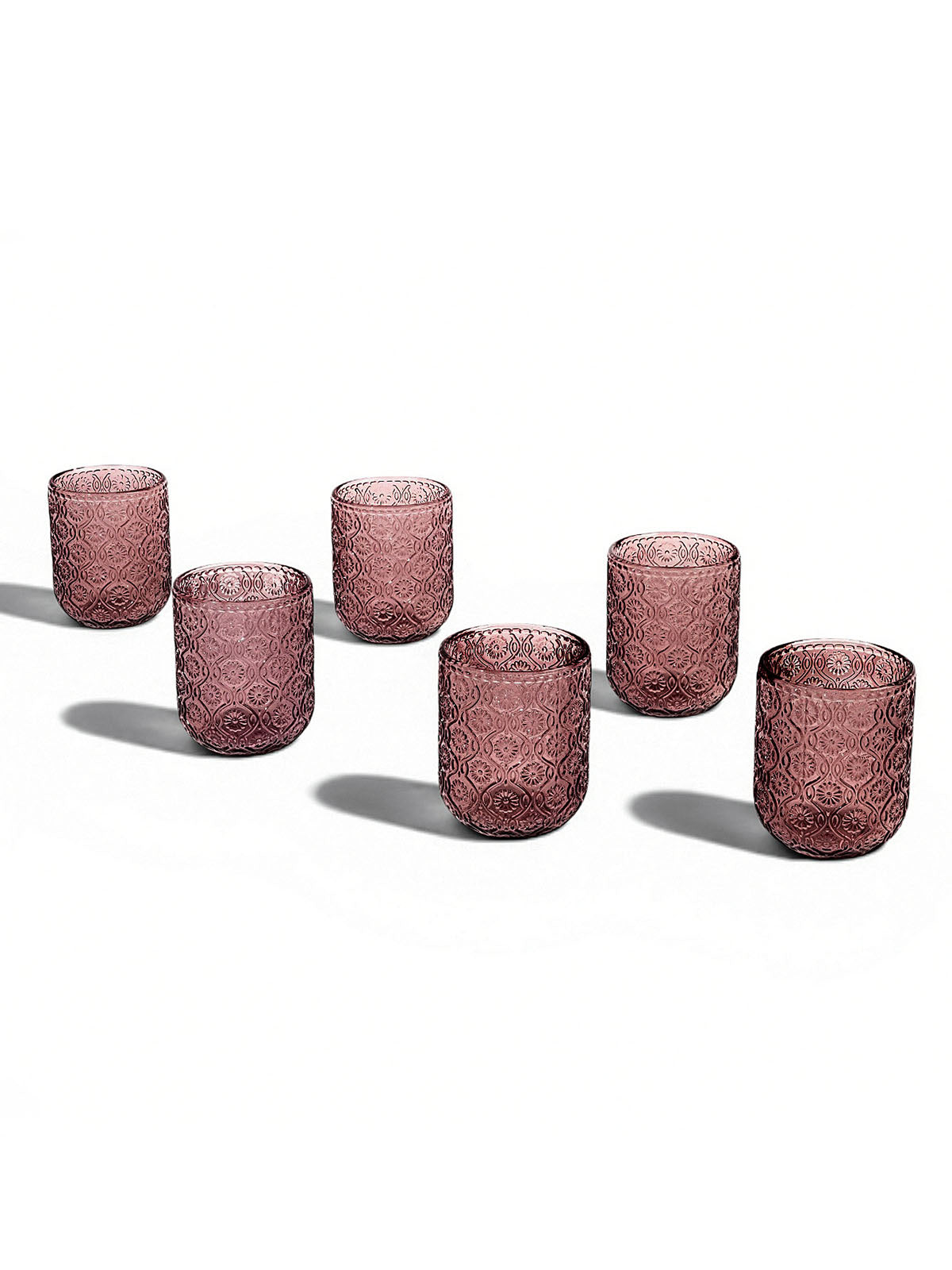ATARA royal vintage drinking glasses set of six

