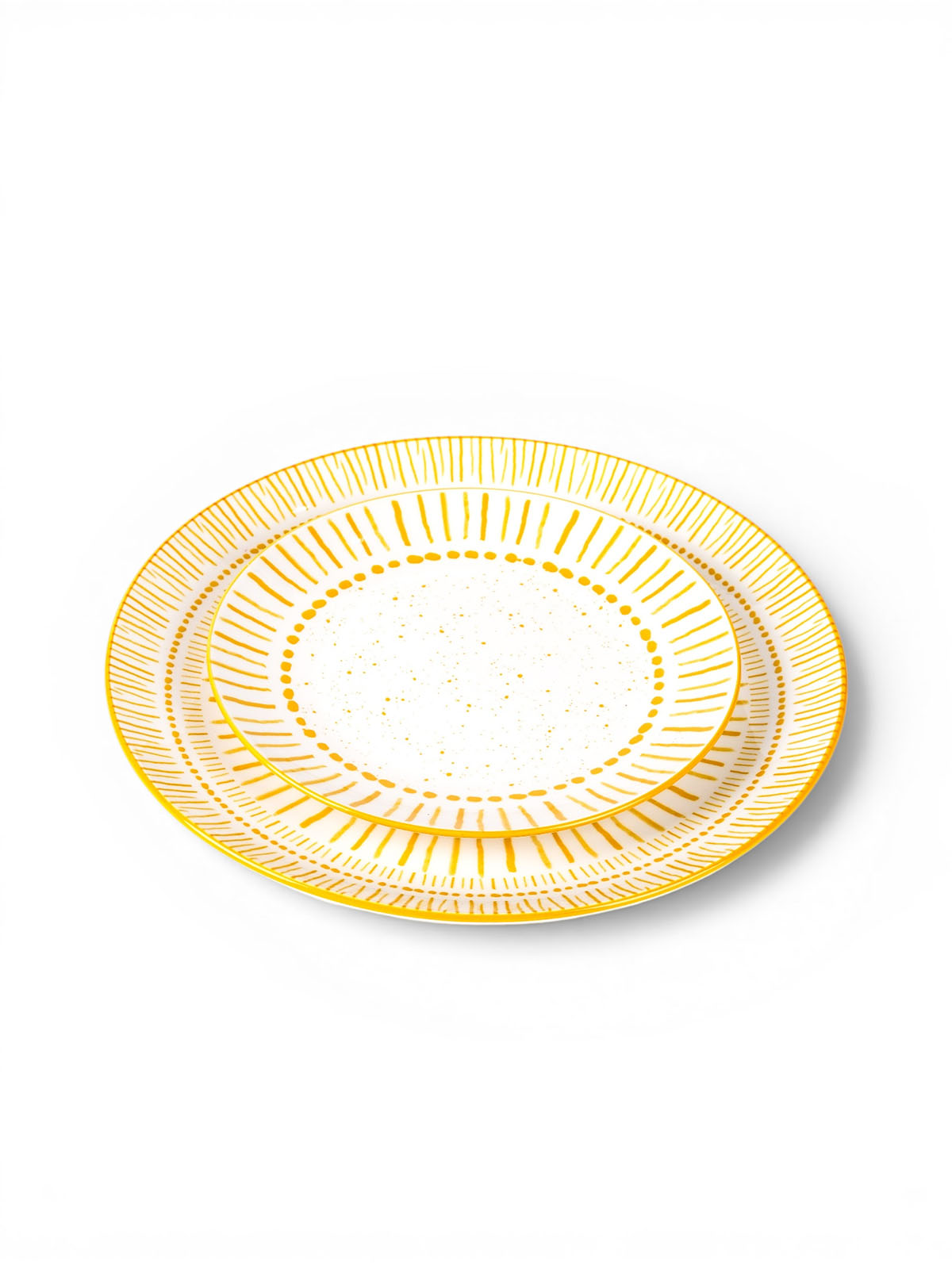 Elegant Amoret porcelain dinnerware set of 2

