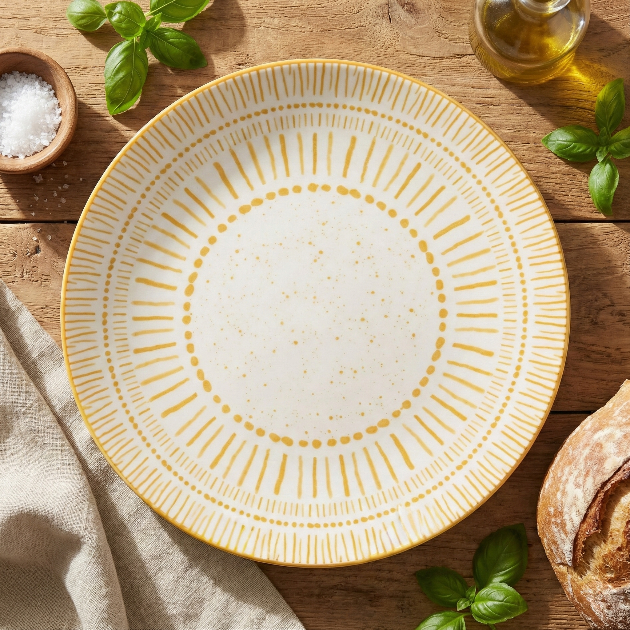 Amoret porcelain dinner plates set of 2 for dining

