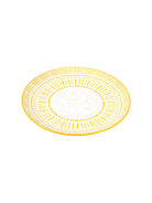 Amoret 10.8-inch porcelain plates for serving lunch and dinner