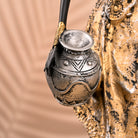Elegant antique tribal woman sculpture for home decor

