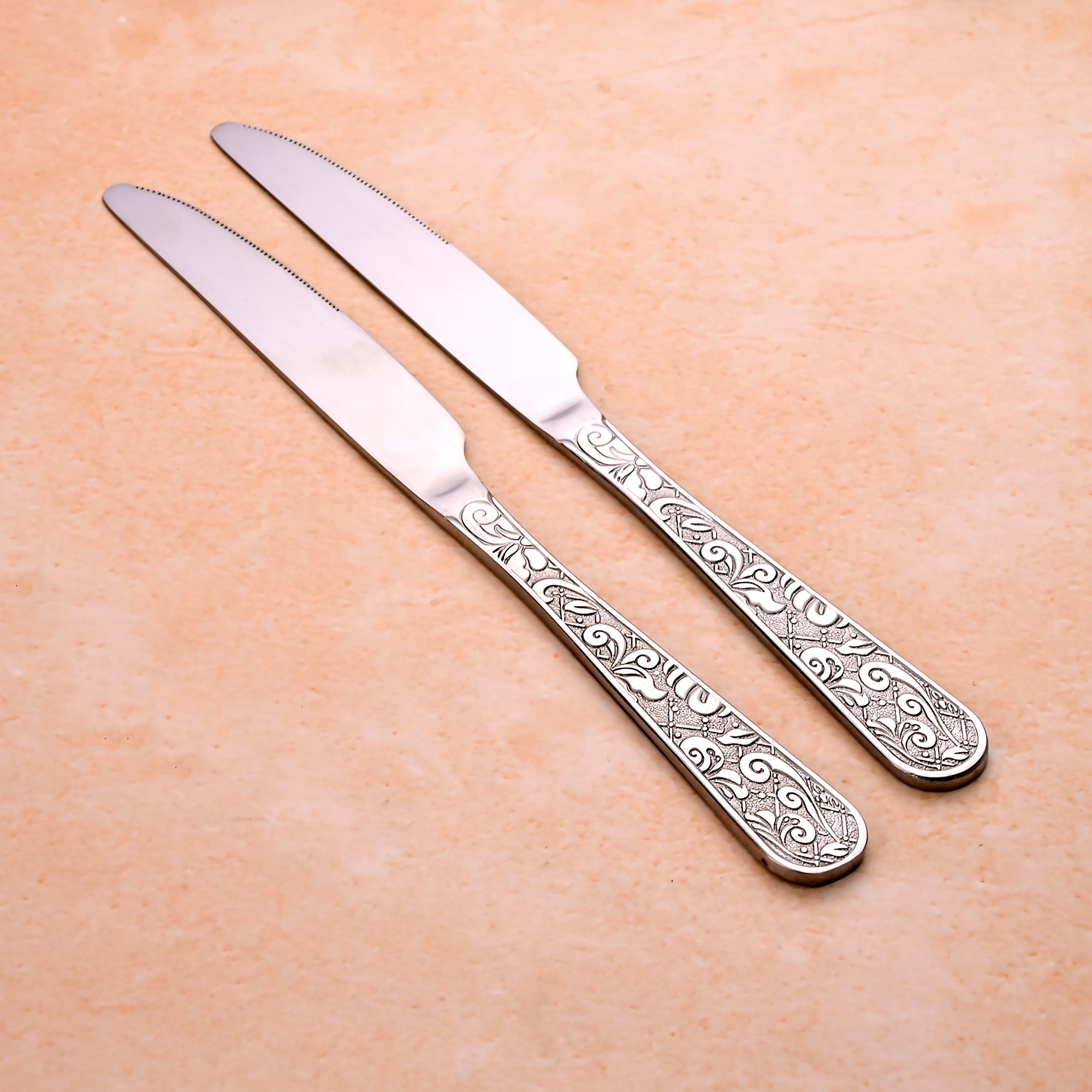 Artisan Edge Stainless Steel Knife Set of 2 – Premium Kitchen Cutlery


