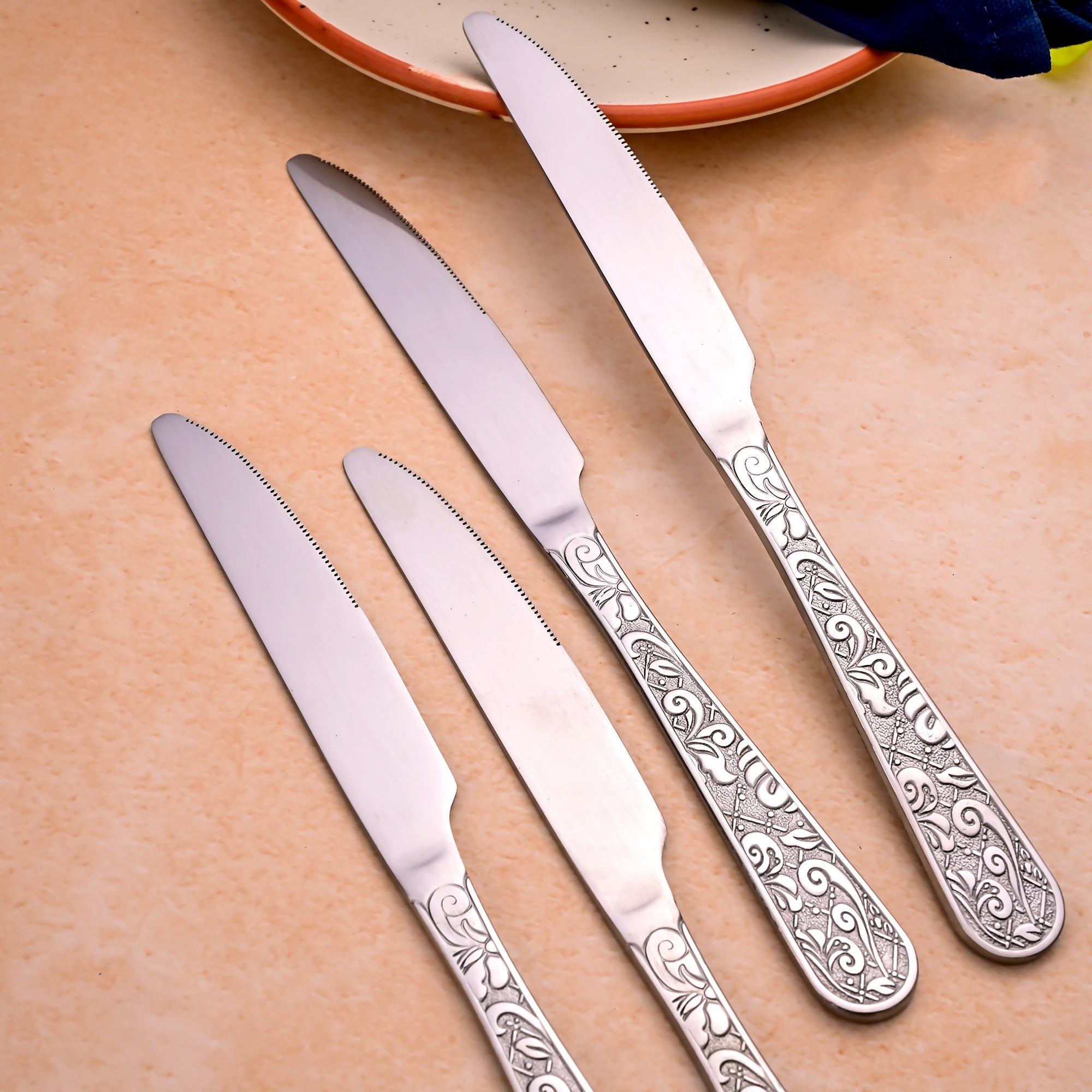Premium Artisan Edge Knife Set of 4 for Everyday Kitchen Use

