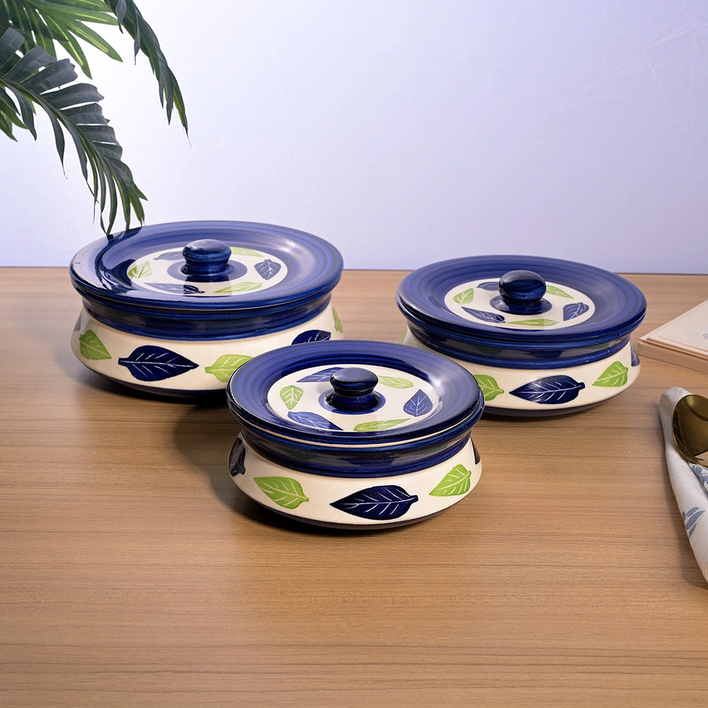 Artistry in Bloom serving bowl with lid

