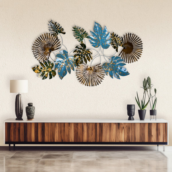Nature's Elegance Metal Wall Art