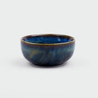 Blue Lagoon porcelain serving bowls set of 6

