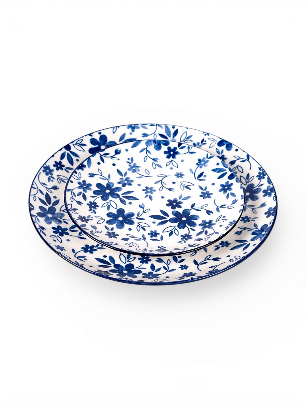 Bluebell Porcelain Dinner and Quarter Plate Set

