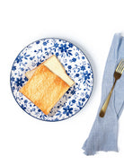 Bluebell porcelain dinner plates set of 4 for stylish home dining

