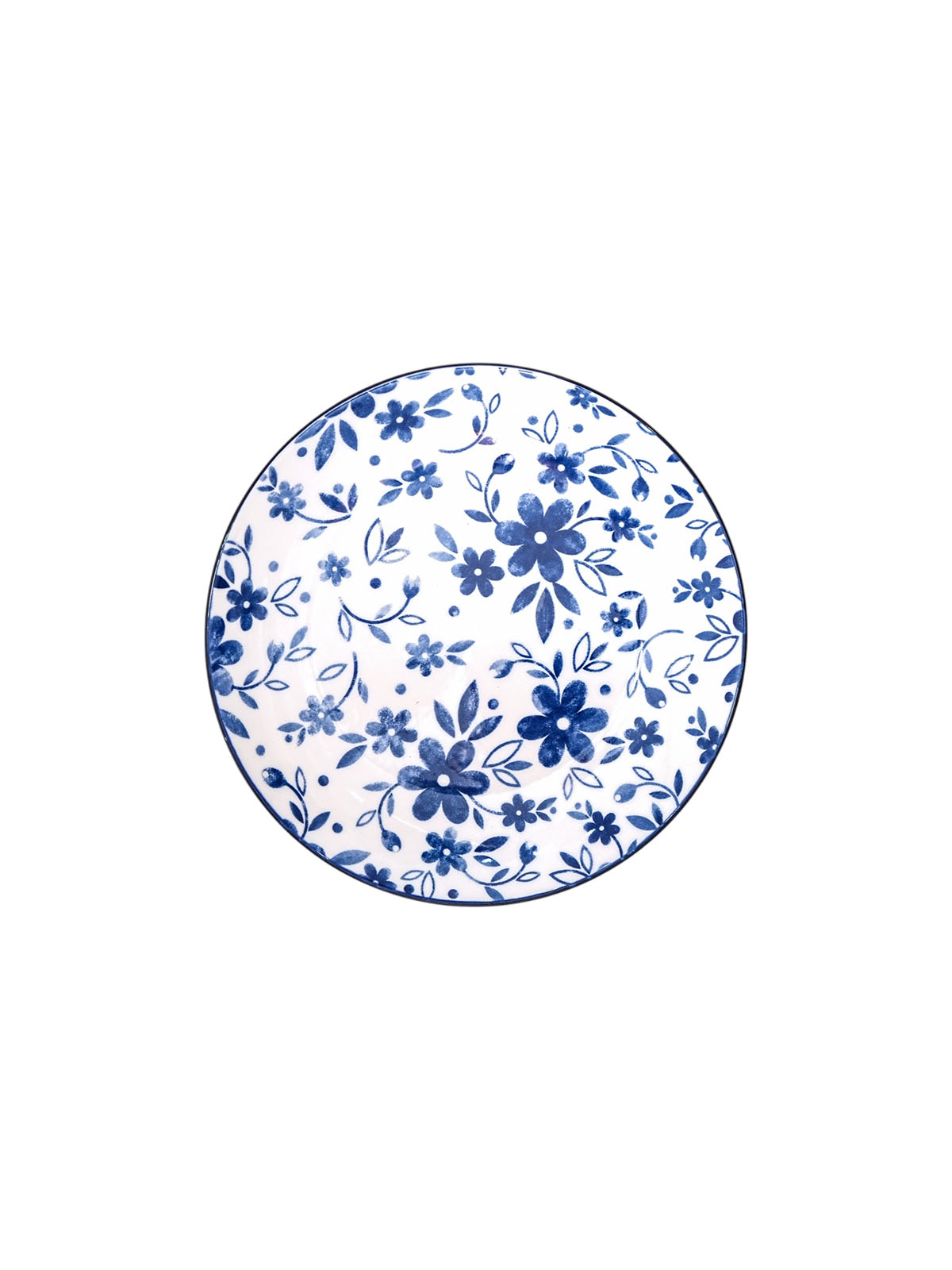 Bluebell porcelain quarter plates for serving desserts and sweets

