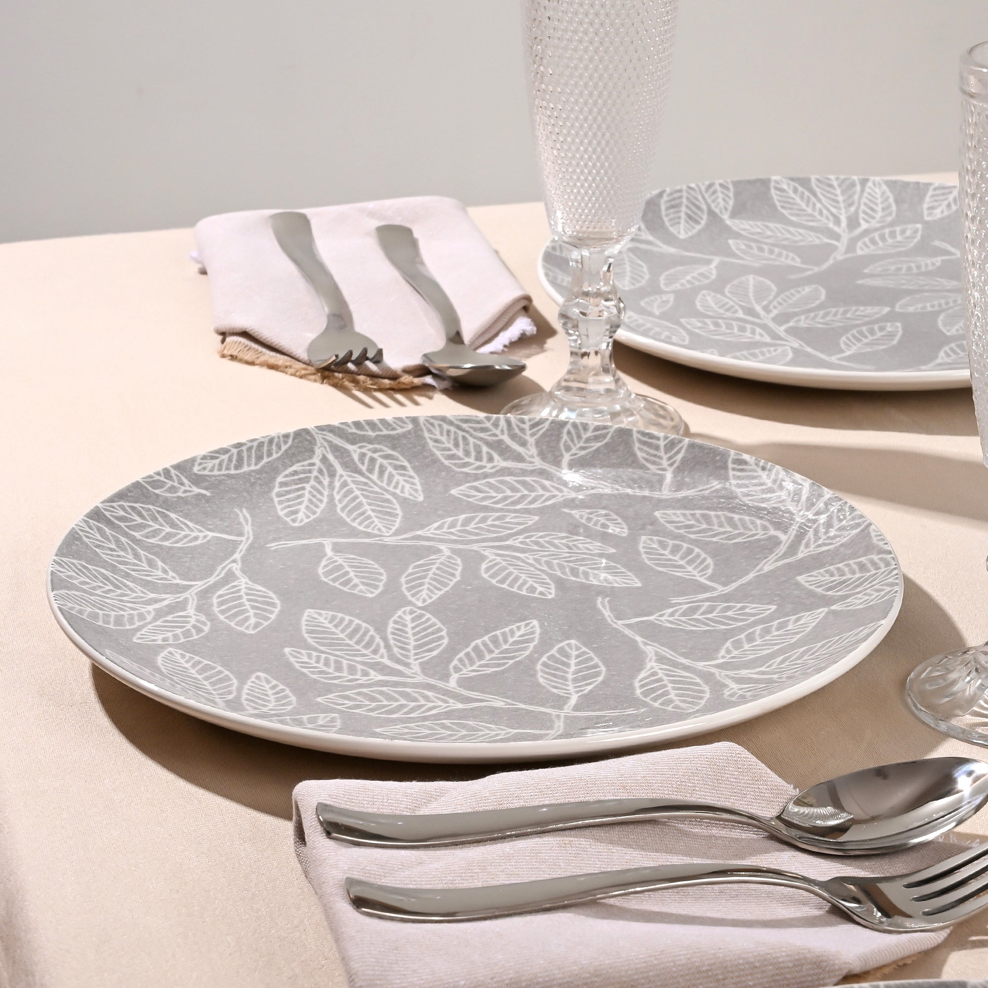 Boheme porcelain dinner plates set of 2 for dining

