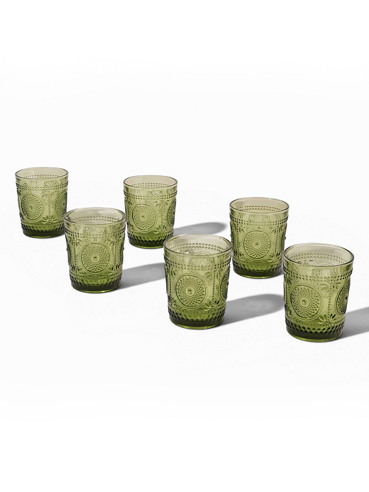 Canvas Artistic drinking glass set of 6