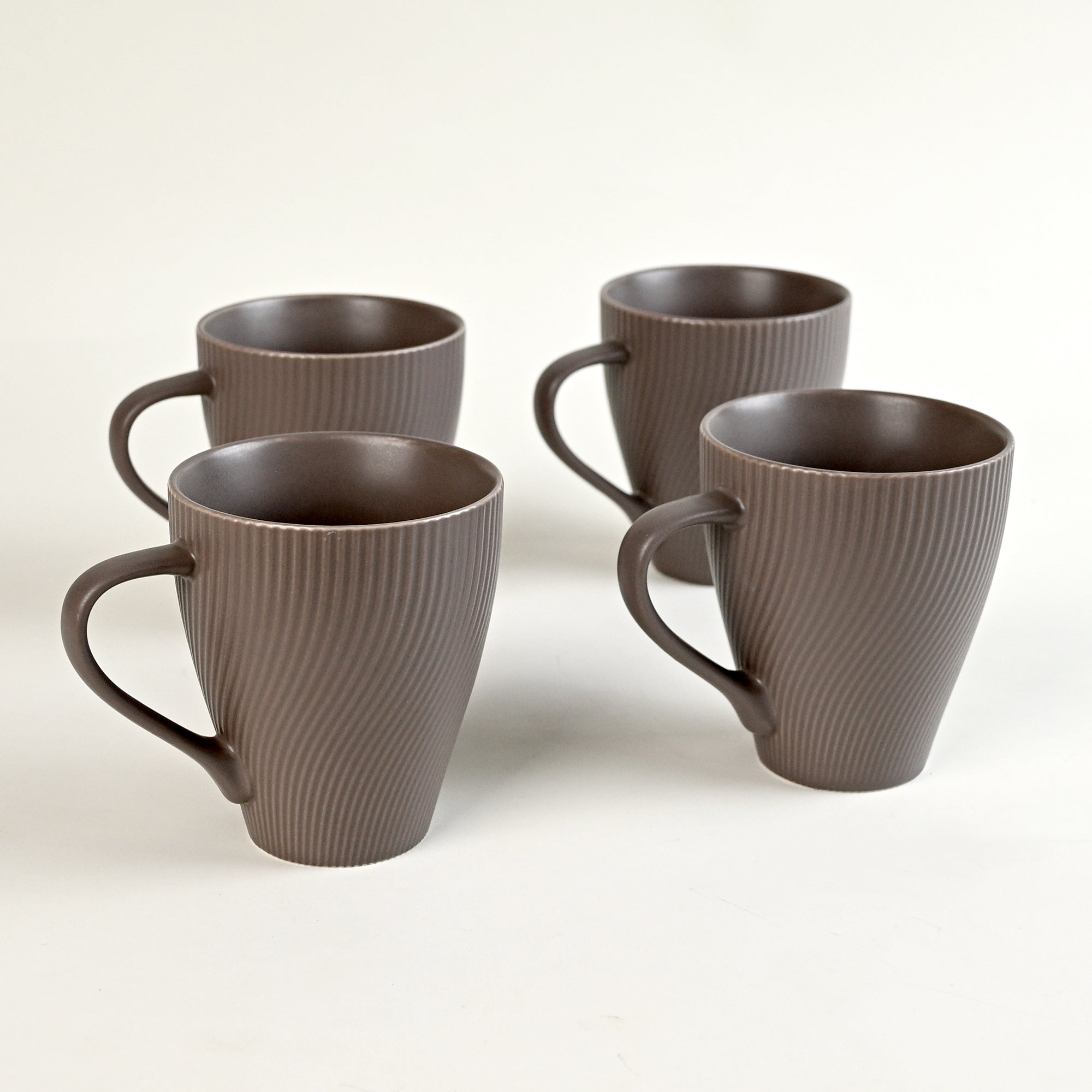 Cedar bone china coffee mugs

