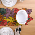 Artistic chromatic placemat for elegant table settings
