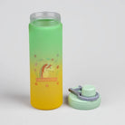 Citrus Splash Water Bottle photographed in natural light

