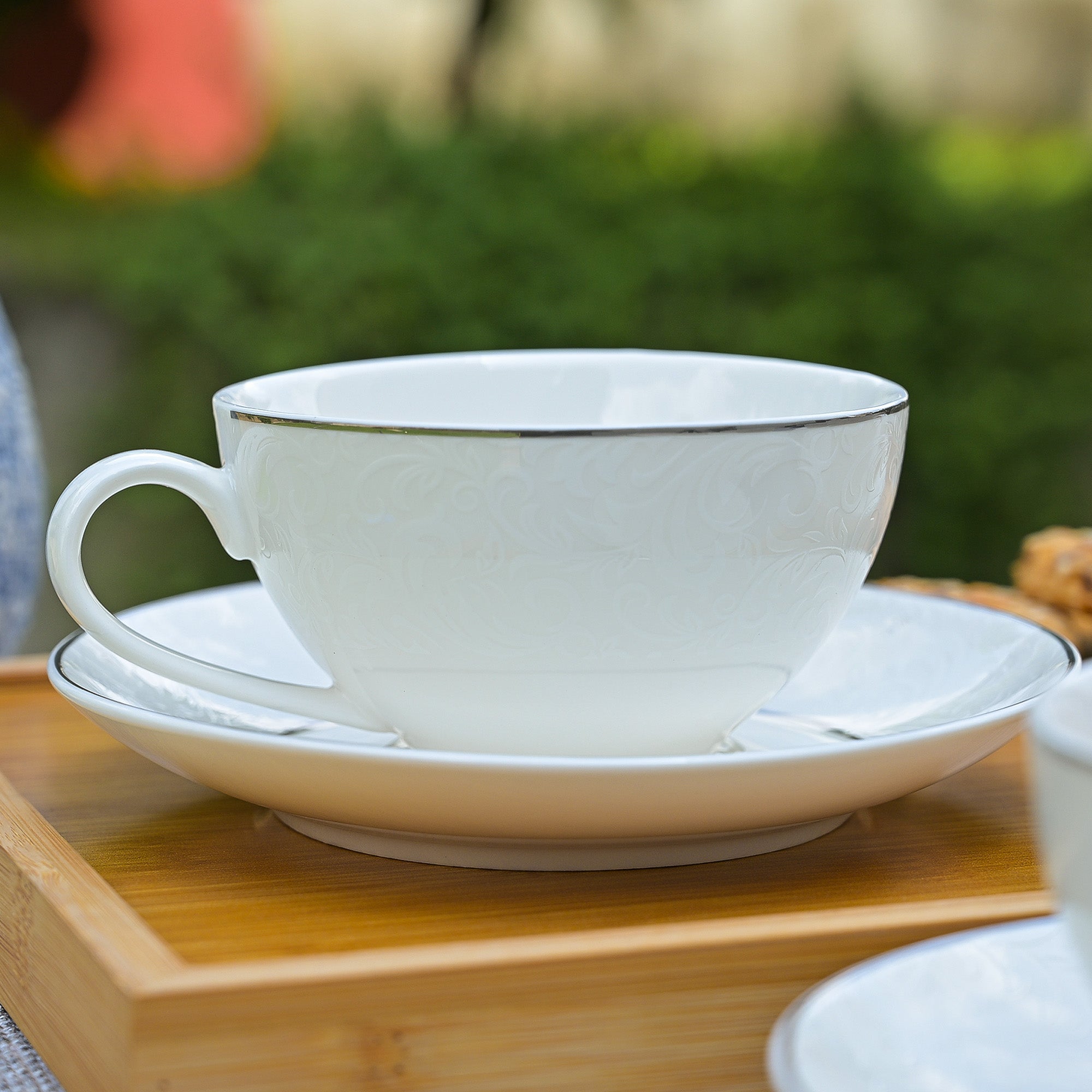 Clara bone china tea cups

