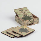 Classic-style decorative coasters for cups and glasses

