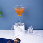 Elegant cocktail glass set for entertaining

