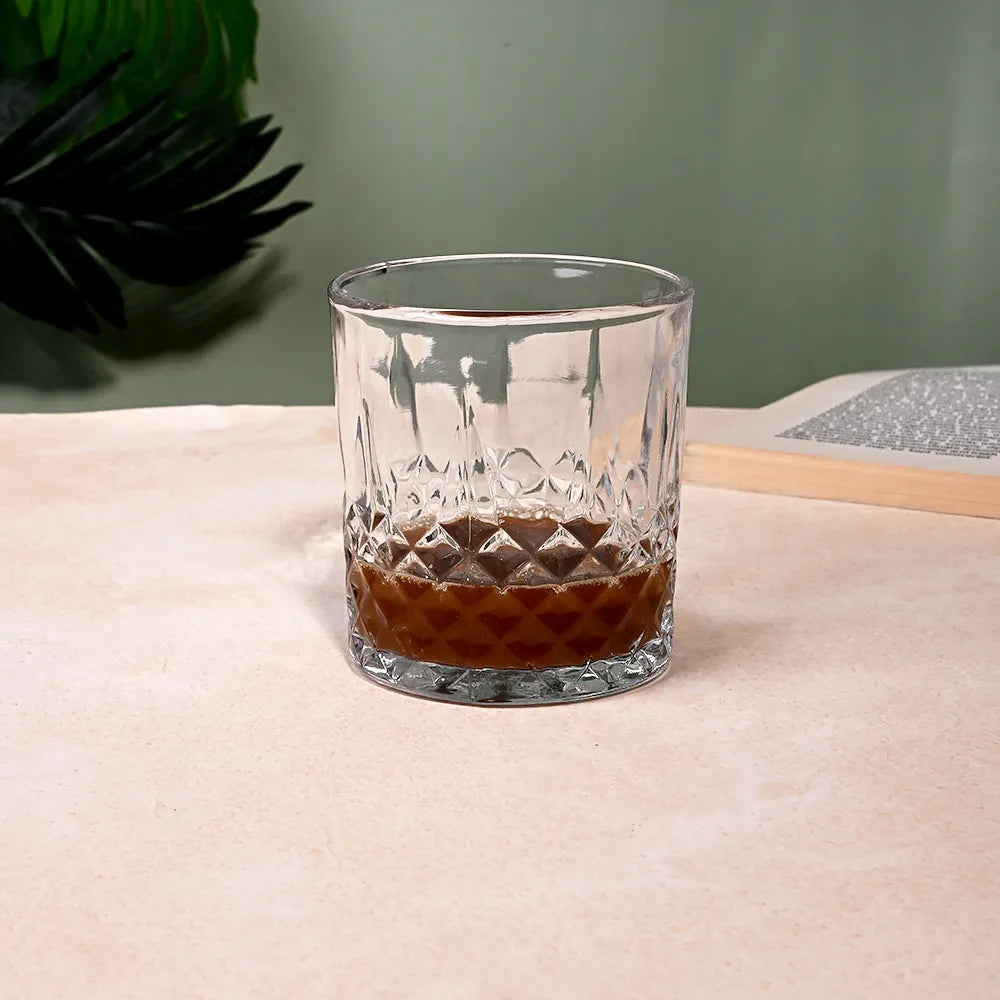 Classic whiskey glass for sophisticated table settings


