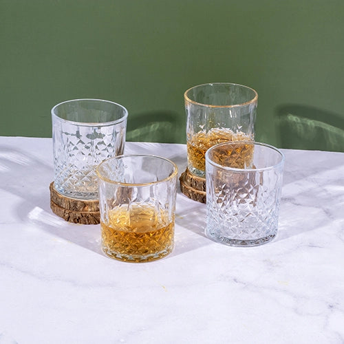 Premium classic whiskey glass set for entertaining

