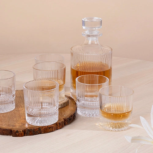 Crystal Decanter Drinking Set

