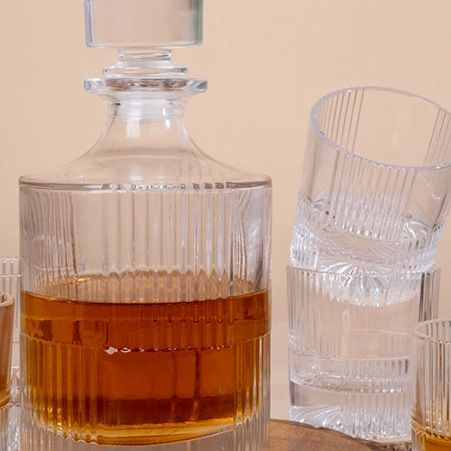 Crystal Decanter Serving Set

