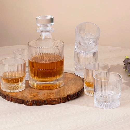 Elegant Decanter Glassware Set

