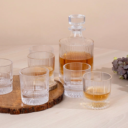 Crystal Glass Decanter Set


