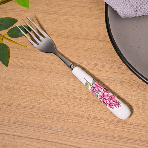 Lilac Charm Stainless Steel Forks (Set of 2)