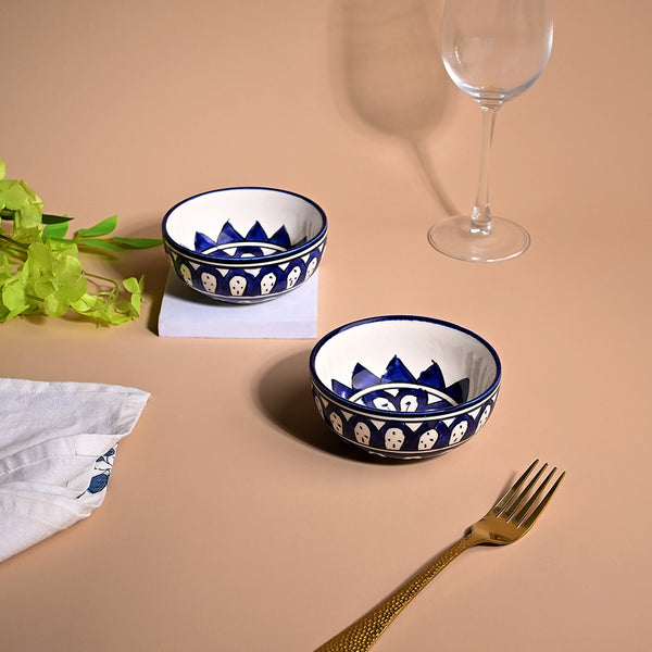 Luxe Handcrafted Ceramic Bowl (Set of 2)