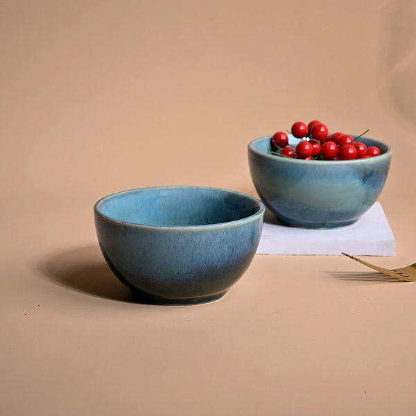 Eclectic Blue Snack Bowl (Set of 2)