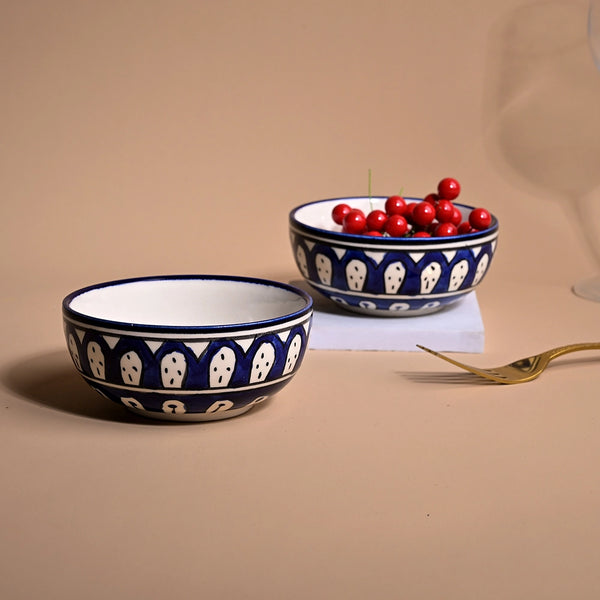 Luxe Handcrafted Ceramic Bowl (Set of 2)