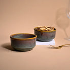 Artisan Brown Shino Bowl Set of 2