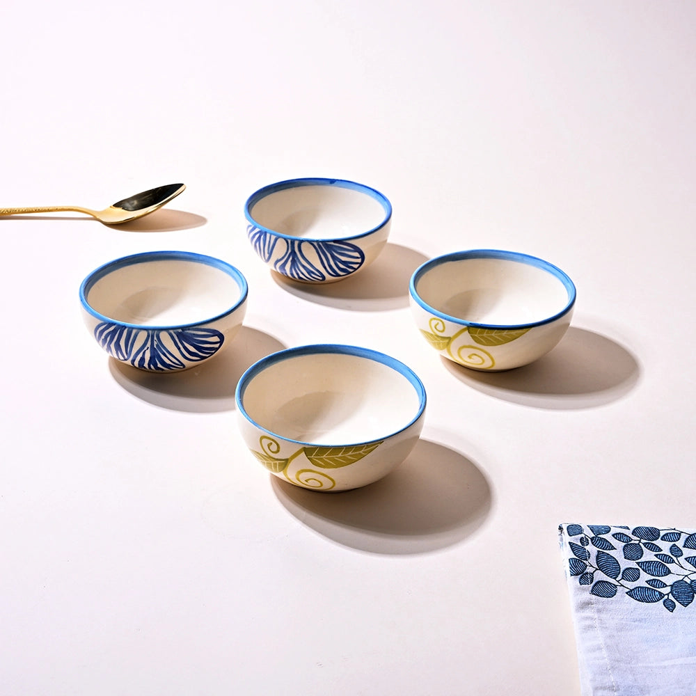 Exotic Blue Toned Ceramic Bowl Sets