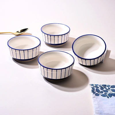 Exquisite Blue and White Ceramic Bowl Sets