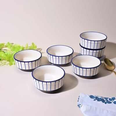 Exquisite Blue and White Ceramic Bowl Sets