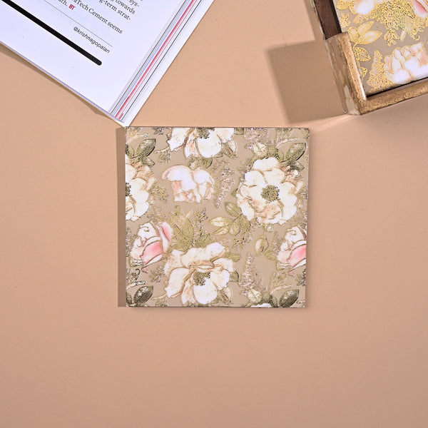 Luxury Handcrafted Wooden Coasters (Set of 6)