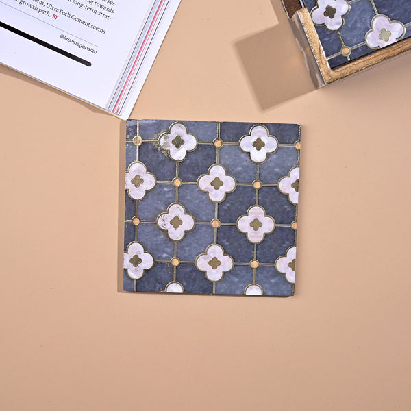 Luxury Artisan Printed Wooden Coasters (Set of 6)