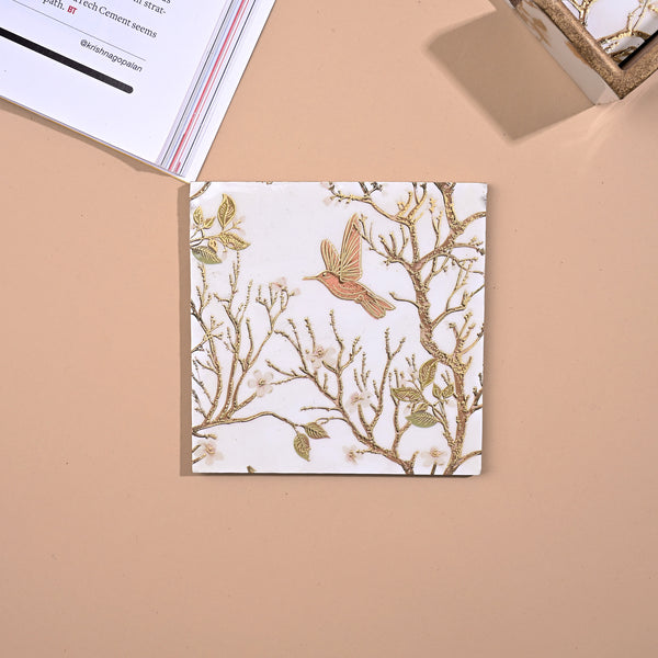 Handcrafted Glossy Wooden Coasters (Set of 6)