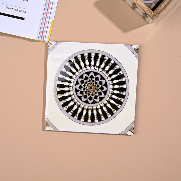 Opulent Mandala Wooden Coasters (Set of 6)