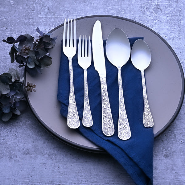 Exquisite Silverware Cutlery Set