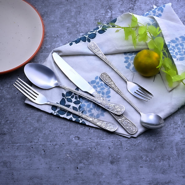 Exquisite Silverware Cutlery Set