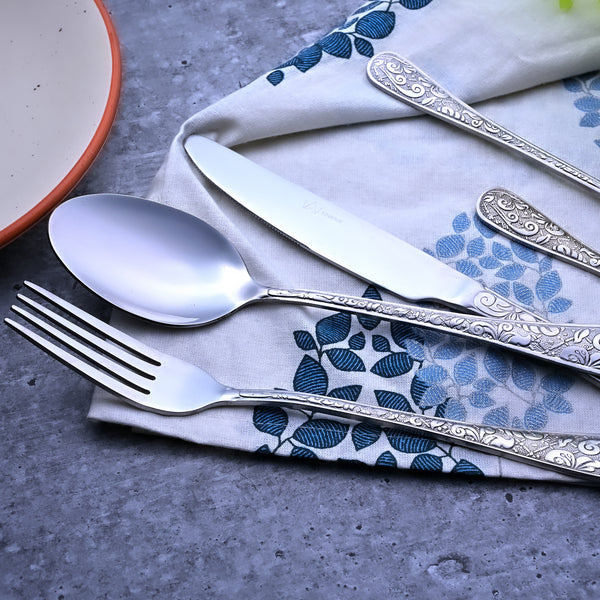 Exquisite Silverware Cutlery Set