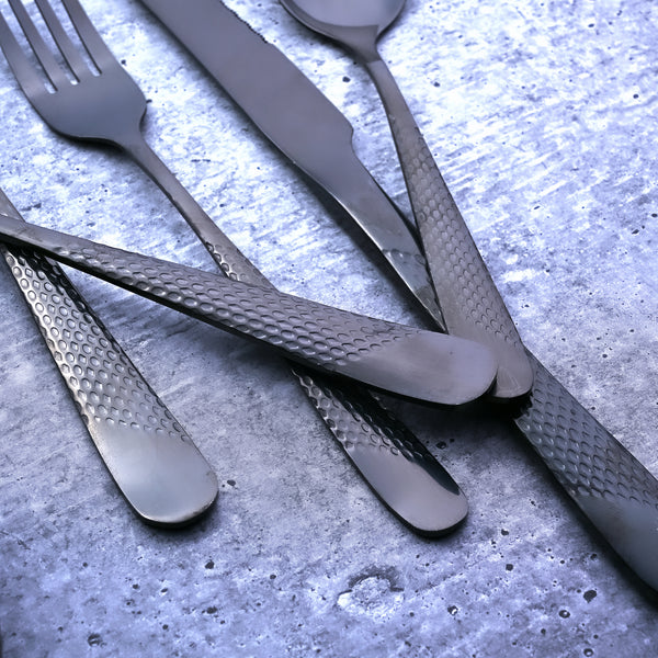 Midnight Silverware Cutlery Set
