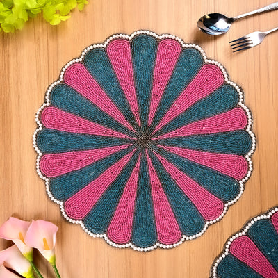 Chic Stripes Circular Table Mat