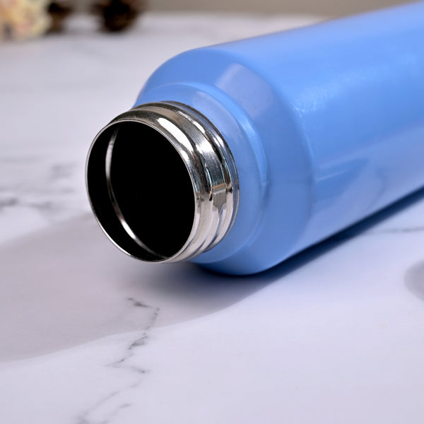 Blue Stainless Steel Water Bottle