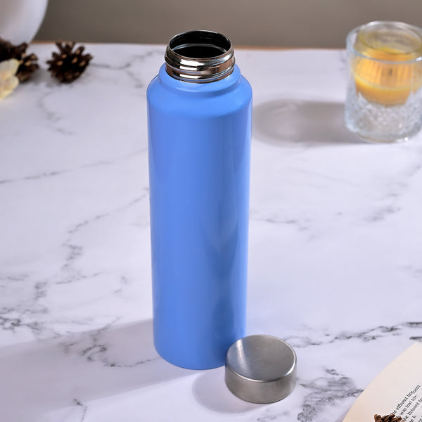 Blue Stainless Steel Water Bottle